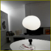 En photo : la lampe Gregg de Foscarini