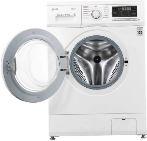 Lave-linge LG F1296CDS avec sèche-linge - protection : contre les enfants, les fuites, les surtensions