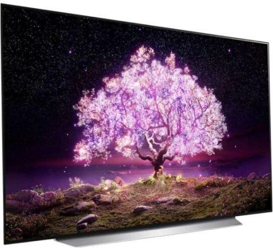 65&quot ; LG OLED65C1RLA TV OLED, HDR (2021), blanc vanille