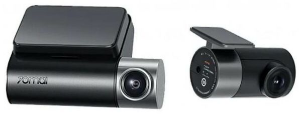 70mai Dash Cam Pro Plus+Rear Cam Set A500S-1, 2 caméras, GPS, GLONASS