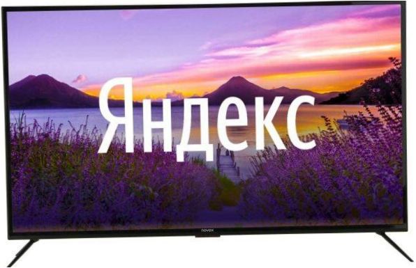 Novex NVX-55U321MSY LED, HDR (2020) sur Yandex.TV, noir