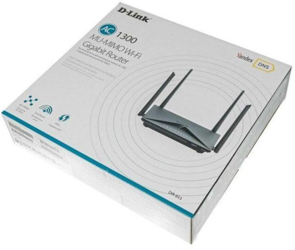 D-link DIR-853, noir