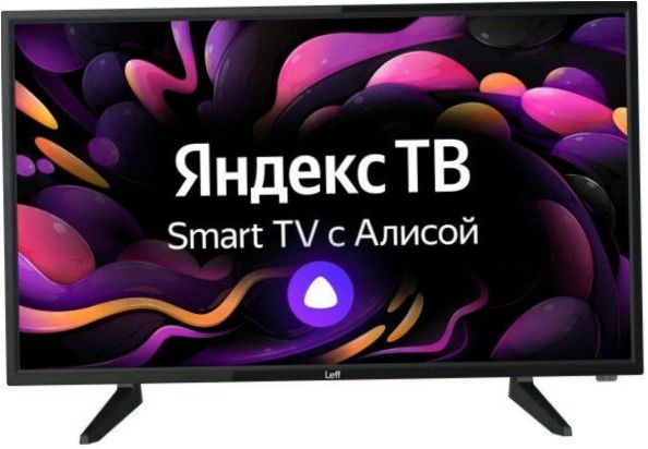32&quot ; TV Leff 32H520T LED (2020) sur la plateforme Yandex.TV, noir