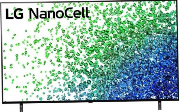 LG 50NANO806PA NanoCell, HDR (2021), noir