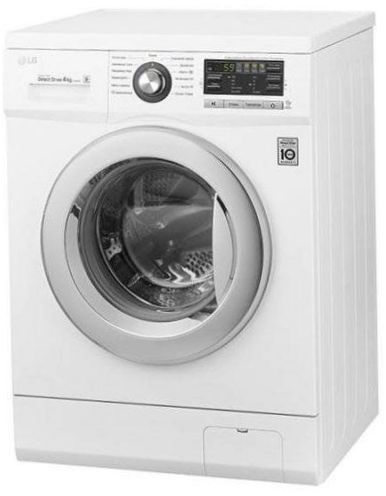 Lave-linge LG F1096SD3 - matériau de la plate-forme/de la cuve : acier