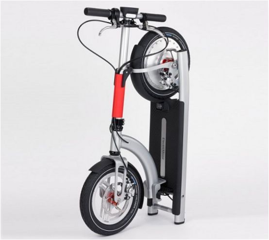 Scooter pliable